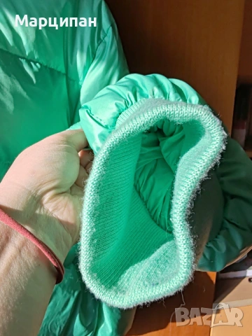 Дамско късо яке с яка от естествена лисица, снимка 9 - Якета - 53093479