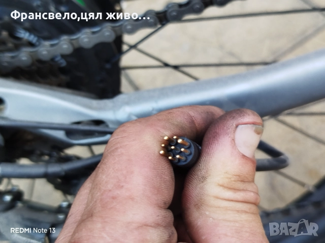 28 цола алуминиев електрически велосипед колело 36 волта за ремонт или части , снимка 2 - Велосипеди - 51555196