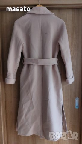 бежово палто, снимка 3 - Палта, манта - 42673792