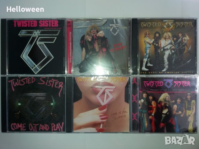 Slayer, Twisted Sister, Iron Maiden,Sepultura,Metallica, снимка 9 - CD дискове - 41841758
