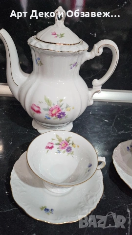 Немски порцелан за кафе, снимка 2 - Чаши - 53728202
