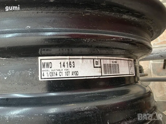 4бр 14ски джанти за TOYOTA, KIA, HYUNDAI 4x100мм A140150 , снимка 9 - Гуми и джанти - 56082345