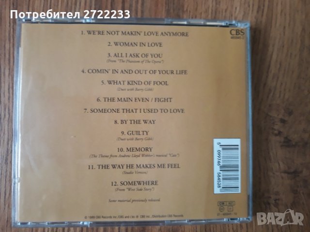 Оригинален CD Barbra Streisand, снимка 6 - CD дискове - 35791218
