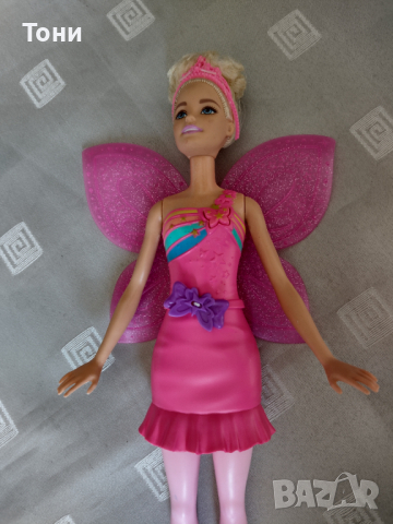  Кукла barbie с крила, снимка 4 - Кукли - 36200821