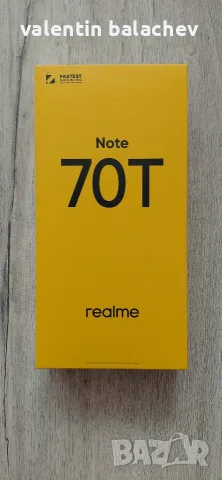 Realmi Note 70T Нов в гаранция 2г., снимка 3 - Xiaomi - 55831763
