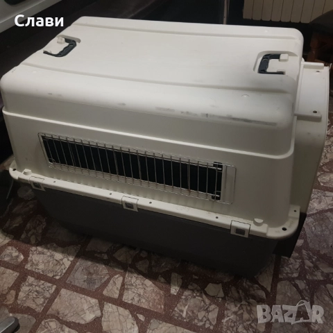 Транспортна клетка за голямо куче 100/60/75, снимка 4 - За кучета - 52826661