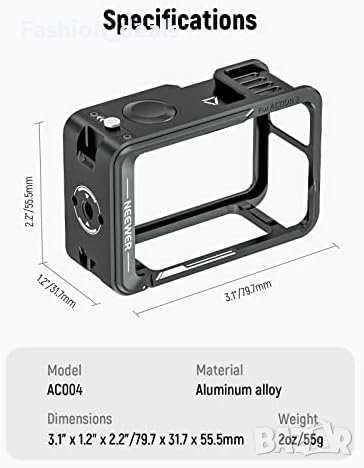 Нов предпазител протектор изцяло метален за Osmo Action 3/ Видеосистема Камера, снимка 7 - Друга електроника - 41503362