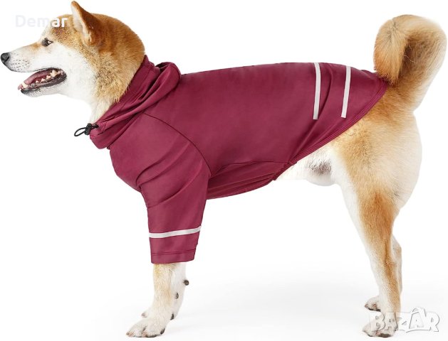 Суитшърт за кучета Светлоотразителна спортна тениска с качулка 3XL, снимка 5 - За кучета - 41374018