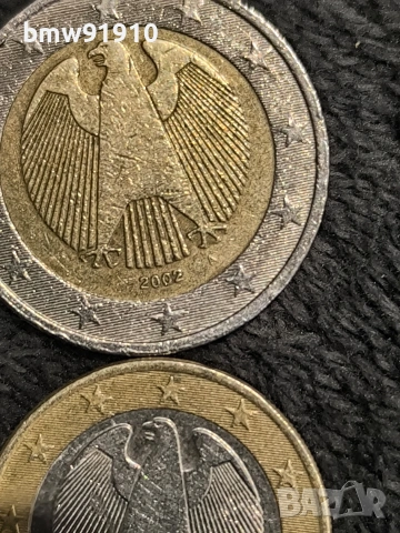 Колекционерски 1 и 2 евро с буква А, снимка 5 - Нумизматика и бонистика - 53655962