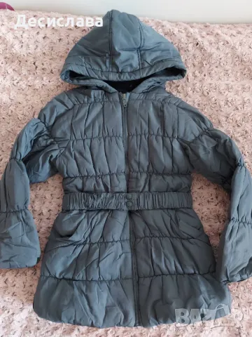 Зимно яке за момиче размер 7-8 години