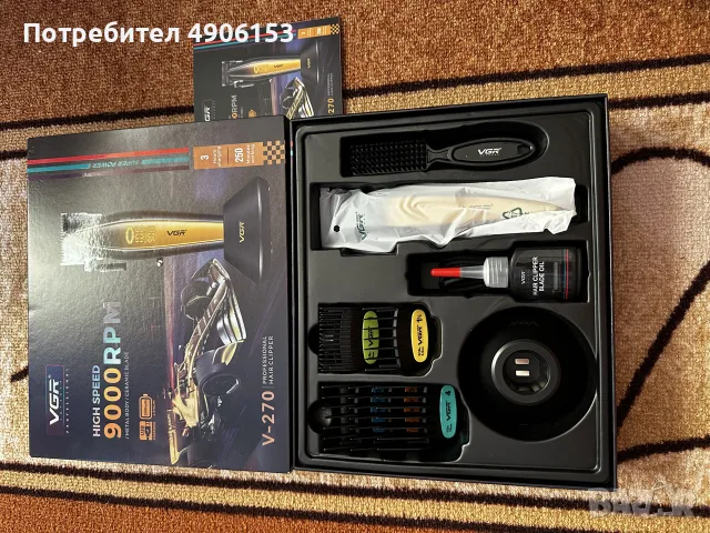 машинка за подстригване VGR, снимка 4 - Машинки за подстригване - 55959115