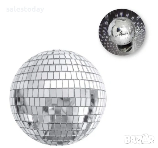 Диско топка, Ø25см, снимка 3 - Прожектори - 49567663