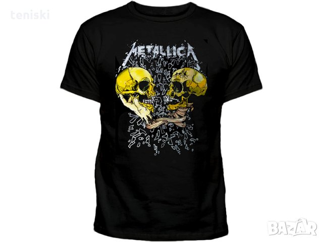  Рок тениска Metallica Модели и размери , снимка 6 - Тениски - 32330997