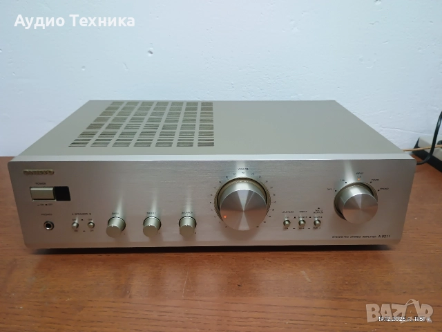 Стерео усилвател ONKYO A-9211. Перфектен. Супер звук! Изпращам видео. 
