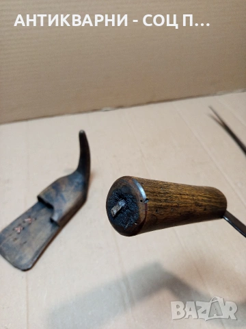 Комплект Соц Стари Жътварски Сърп С Паламарка. НОМЕР 1671., снимка 11 - Антикварни и старинни предмети - 53759281