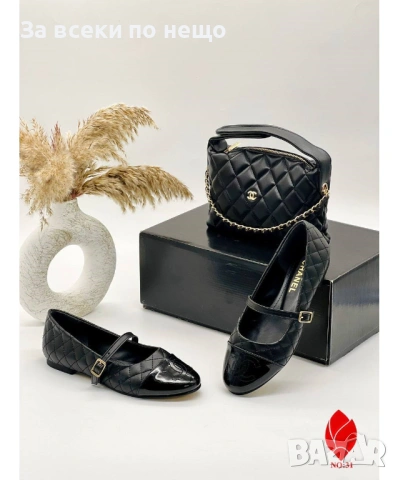 Chanel Дамски Черни Обувки Код SK1076