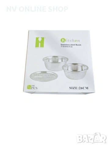 Многофункционално ренде 3в1 с купа за салата и съд за отцеждане, снимка 6 - Аксесоари за кухня - 53177402