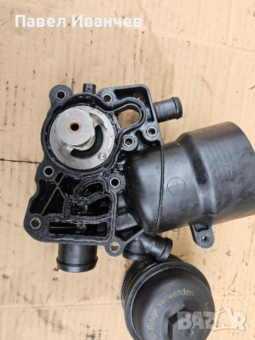 Корпус за маслен филтър с термостат за Audi A6 C7 3.0TDI BI Turbo, снимка 4 - Части - 52865405