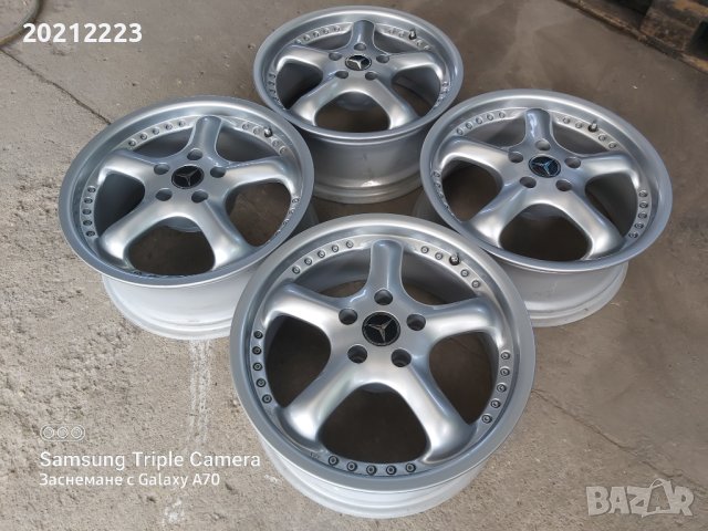 4 броя алуминиеви джанти за Mercedes Benz C-Class 17, снимка 4 - Гуми и джанти - 40832635