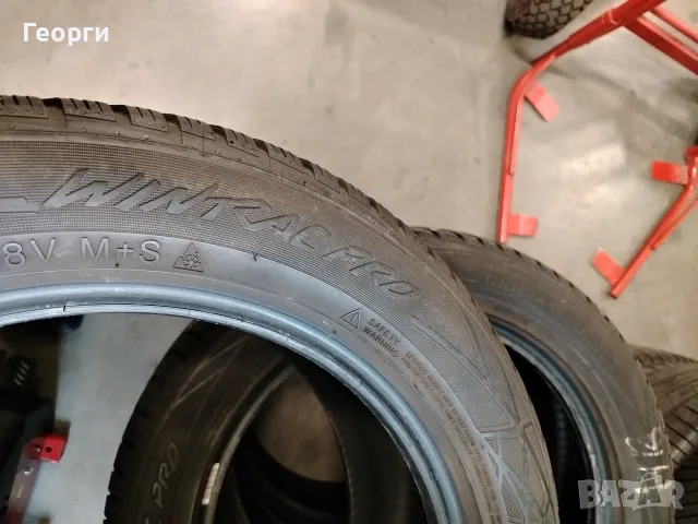 4бр.зимни гуми 215/55/17 Vredestein, снимка 6 - Гуми и джанти - 56336214