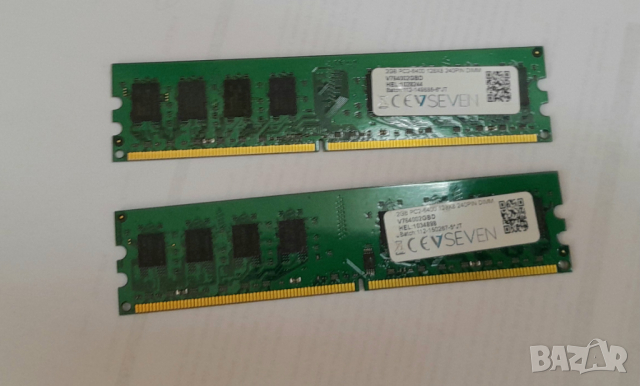 Рам памети DDR 2 за компютър, снимка 2 - RAM памет - 32852127