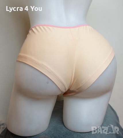 Дамски боксер в светло оранжев цвят С/М размер, снимка 3 - Бельо - 36426452