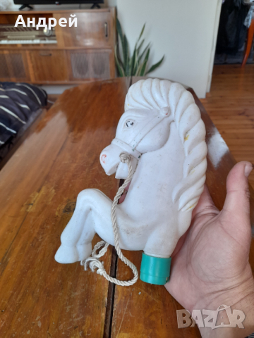 Стара играчка Конче #3, снимка 2 - Антикварни и старинни предмети - 36185053