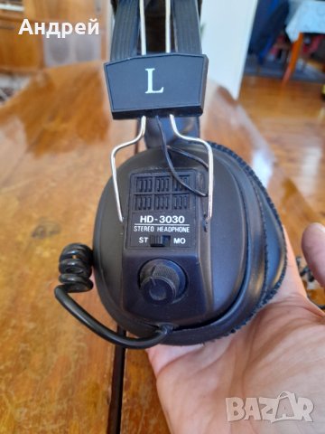 Стари слушалки Philips HD-3030, снимка 4 - Антикварни и старинни предмети - 42664782