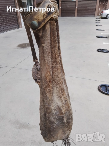 Продавам овчарска кожена торба, снимка 2 - Антикварни и старинни предмети - 52322058