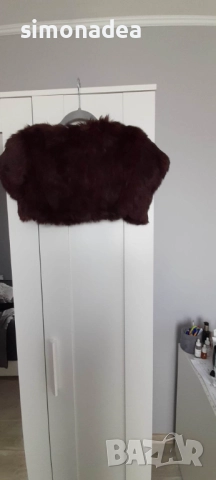 Елече късо lulumari заешка кожа , снимка 4 - Якета - 52425454