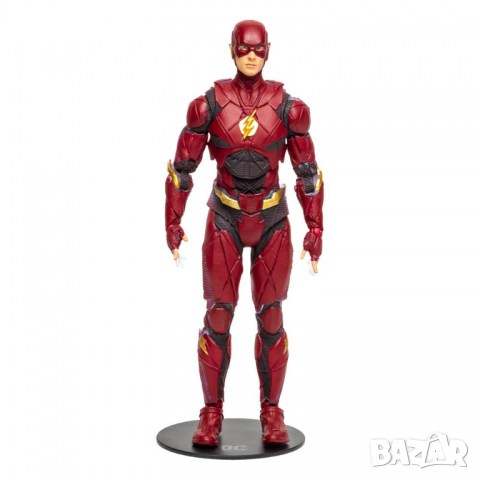 JUSTICE LEAGUE MOVIE ACTION FIGURE SPEED FORCE FLASH 18 CM