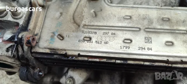 EGR охладител 038 131 513 AD VW Touran 1.9TDI-105к.с.BKC - 130лв, снимка 2 - Части - 50312066