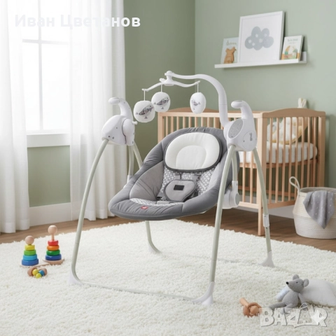 Електрическа люлка за бебе Zizito Hana, снимка 16 - Други - 51918155