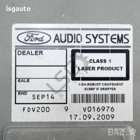 CD плеър Ford S-MAX 2006-2014 ID:147347, снимка 4 - Части - 50548470