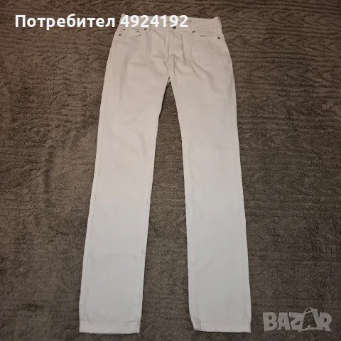 Бели прави Панталони Mango Jeans, снимка 3 - Панталони - 56144244
