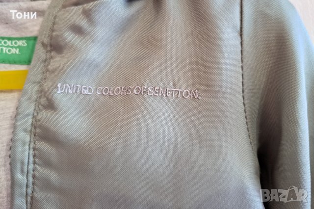 Бебешко преходно яке "BENETTON", снимка 3 - Бебешки якета и елеци - 41615473