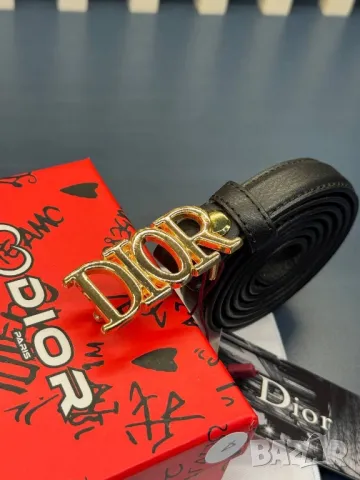 колани от естествена кожа в кутия 2см christian dior , снимка 3 - Колани - 50403513
