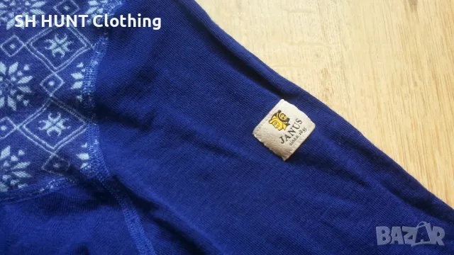 JANUS Thermo 100% Merino Wool размер S термо блуза 100% Мерино Вълна - 1087, снимка 6 - Блузи - 49862312