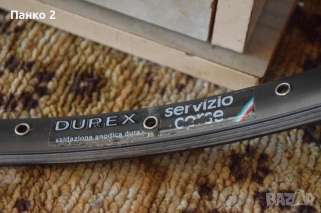 Ретро Шосейна Шина Ambrosio Giro Di Italia Durex 32 дупки, снимка 3 - Части за велосипеди - 52547412