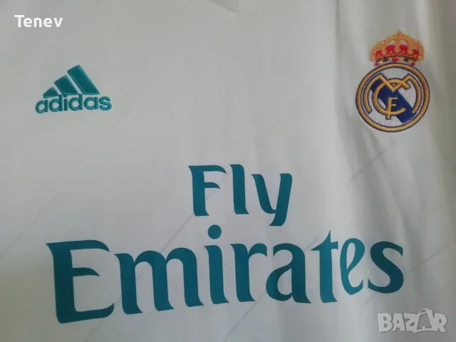 Real Madrid Ronaldo 2017/2018 Adidas 3XL оригинална тениска фланелка Реал Мадрид Роналдо екип , снимка 4 - Тениски - 43079626
