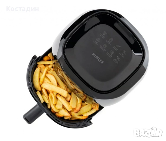 Фритюрник с горещ въздух MFX-415D, 4.2L, 1500W, дигитален, снимка 8 - Фритюрници - 52337210