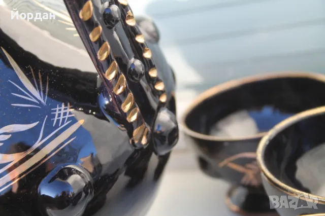 Керамичен сервиз за вино, снимка 14 - Антикварни и старинни предмети - 47470958