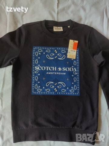 НОВА детска ватирана блуза SCOTH & SODA, снимка 1 - Детски анцузи и суичери - 42270440