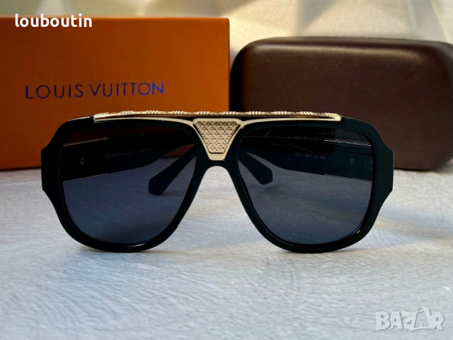 Louis Vuitton висок клас 1:1 мъжки слънчеви очила, снимка 7 - Слънчеви и диоптрични очила - 44827608