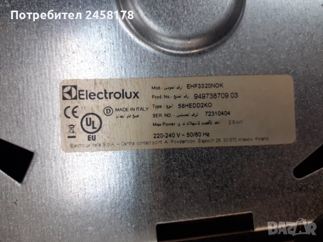 Котлони за вграждане за части 