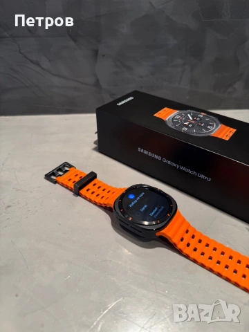 КАТО ЧИСТО НОВ Samsung Galaxy Watch Ultra LTE, снимка 11 - Смарт гривни - 53835400