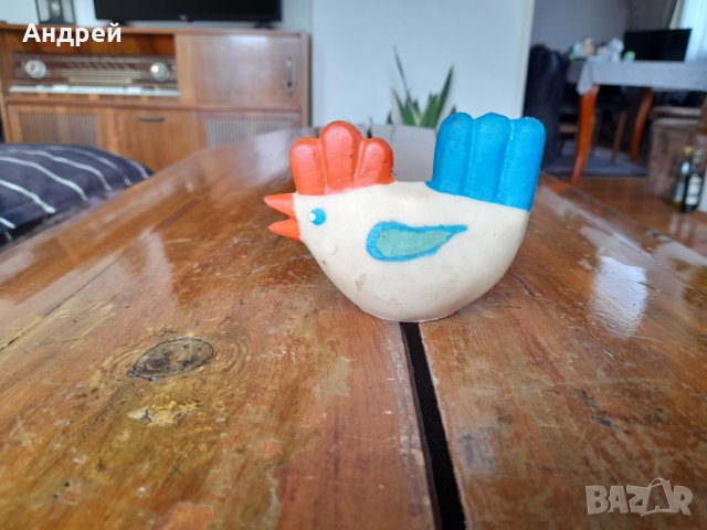 Стара гумена играчка Пиле