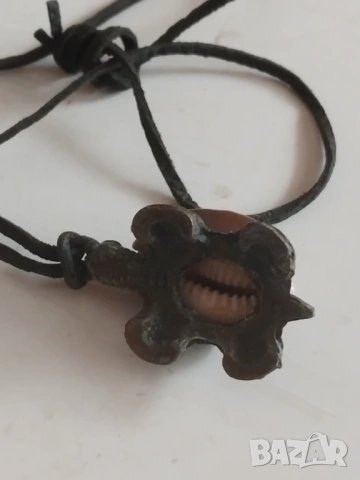 Каишка с АРТ костенурка, снимка 3 - Колиета, медальони, синджири - 53575588