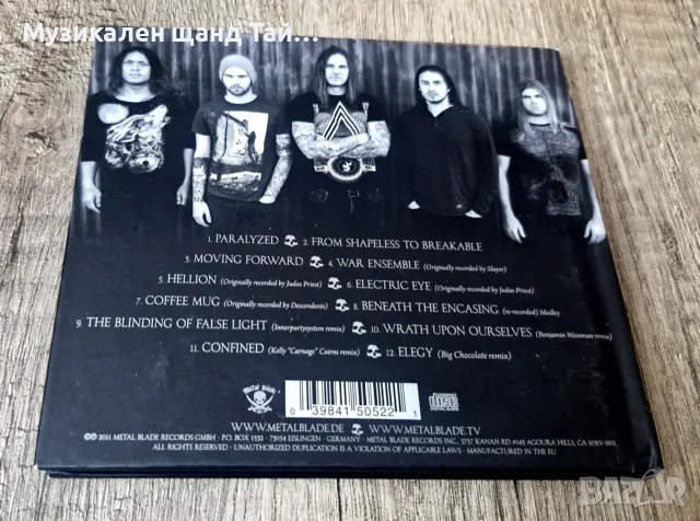Компакт Дискове - Рок - Метъл: As I Lay Dying - Decas - CD Digibook, снимка 2 - CD дискове - 56122056