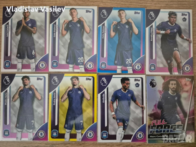 Topps Premier League 25/26 - базови, инсърти и паралели на отборите, снимка 6 - Колекции - 53637066